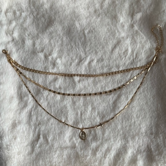 Ettika 18K Gold Plated Mixed Layered Necklace NEW - Picture 6 of 13